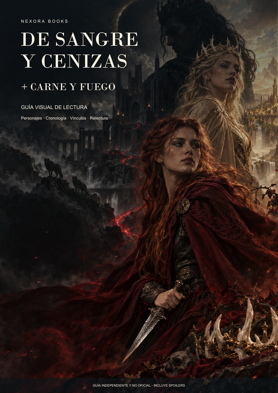 De sangre y cenizas + Carne y fuego · Guía visual PDF